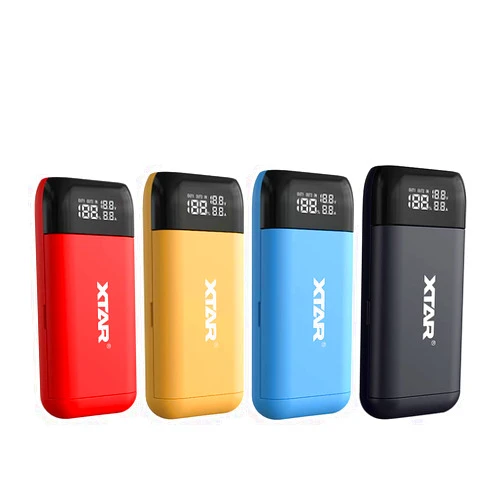 Allmaybe XTAR PB2S USB C Battery Charger Not Included Battery -Black Color