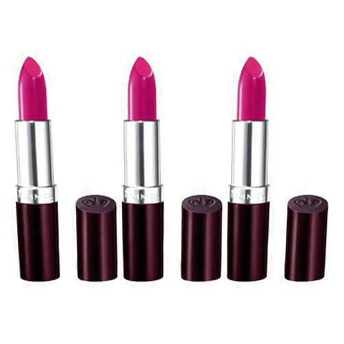 Rimmel (3 Pack) RIMMEL LONDON Lasting Finish Intense Wear Lipstick - Amethyst Shimmer