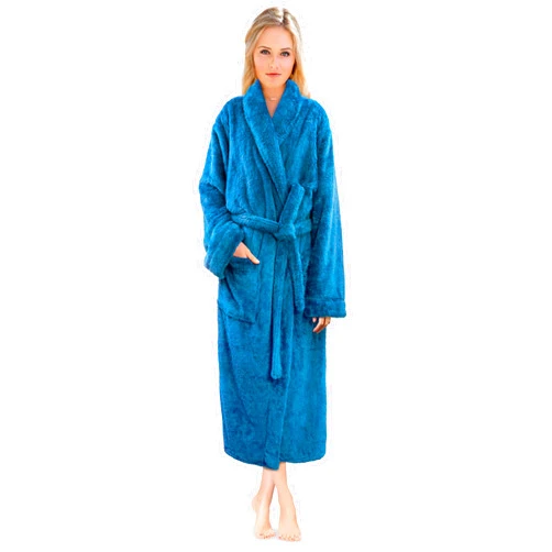 PAVILIA Premium Womens Plush Soft Robe Fluffy, Warm, Fleece Sherpa Shaggy Bathrobe