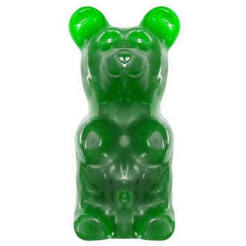 The Gummy Bear Guy | World's Largest Gummy Bear (Green Apple)