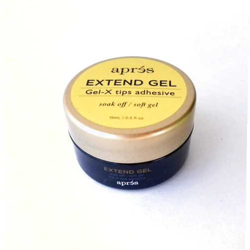 Apres Extend Gel Soak Off/Sof Gel, Gel-X Tips Adhesive 15ml / 0.5oz.