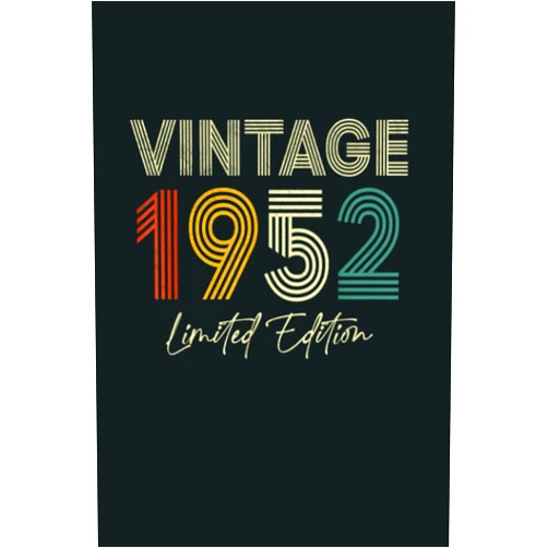 Ross Andrew Evans 70 Year Old Vintage 1952 Limited Edition 70th Birthday: Lined Paper notebook , 6x9, 120p