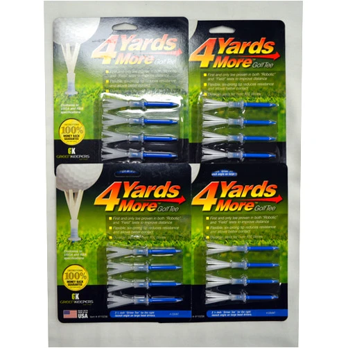 4 Yards More Golf Tees 3 1/4