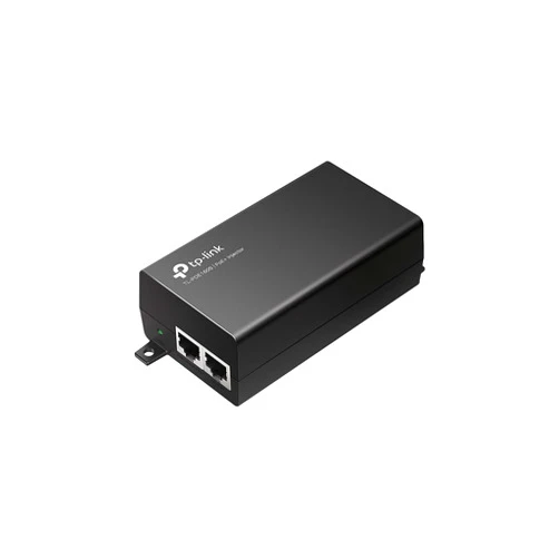 TP-Link TL-PoE160S | 802.3at/af Gigabit PoE Injector | Non-PoE to PoE Adapter | Supplies PoE (15.4W) or PoE+ (30W) | Plug & Play | Desktop/Wall-Mount | Distance Up to 328 ft. | UL Certified, Black