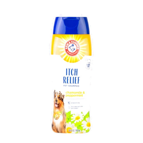 Arm & Hammer for Pets Itch Relief Shampoo, 20oz Chamomile and Peppermint Scent | Professional Quality Dog Itch Shampoo, Free of Sodium Lauryl Sulfate & Parabens
