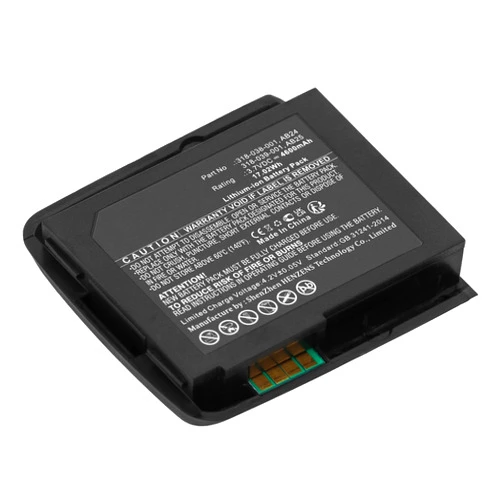Synergy Digital Barcode Scanner Battery, Compatible with Intermec 318-052-011 Barcode Scanner, (Li-ion, 3.7V, 4600mAh), Replacement for Intermec AB24 Battery