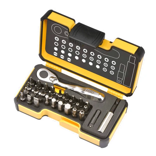 Felo 0715761545 XS Box Set Incl Mini Ratchet,1/4