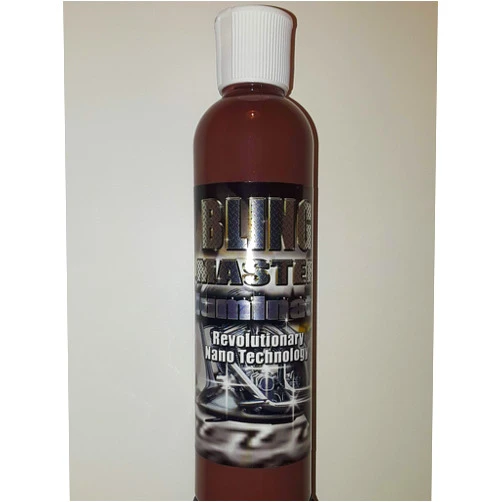 Blingmaster Aluminator All Metal Polish Aluminum, Copper, Brass, Titanium, Silver, Stainless Steel, Gold, Chrome 8oz Botte