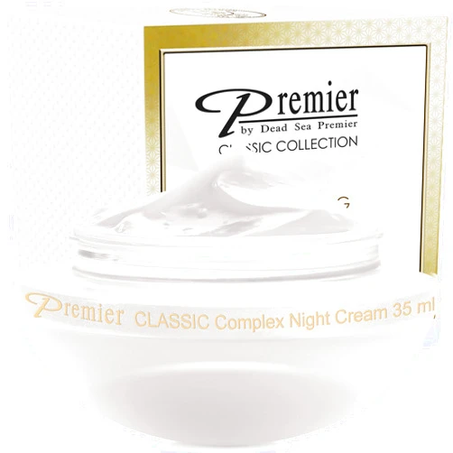 Premier by Dead Sea Premier Premier Dead Sea Classic Night Cream, Age defying, nourishing, Moisturized skin with vitamins E and A 2.4fl.oz