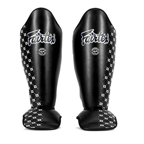Fairtex SP5 Muay Thai Shin Guards for Men, Women, Kids | Shinguards are Premium, Lightweight & Durable | Extended Protection to Avoid shin splints During Training or Sparring