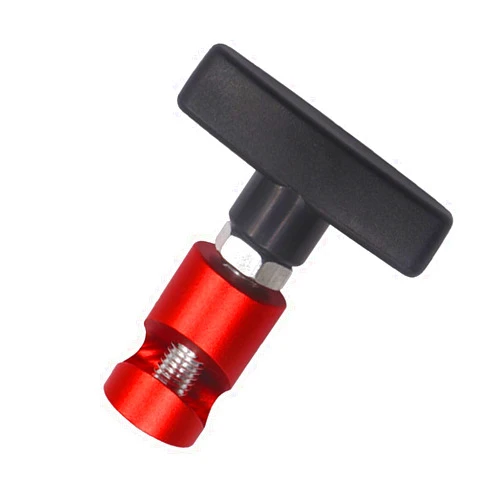 BDZMC Lift Support Clamp for Car Hood, Hood Strut Shock Holder Car Hood Prop Rod Tool, Hood Stay Holder Prop Rod Stopper Retainer Tool, Piston Stop Tool Strut Clamp for Liftgate Tailgate Hatch (Red, 1PCS)