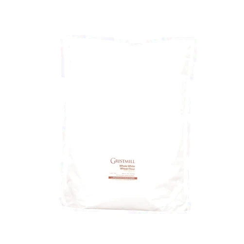 Homestead Gristmill Stone Ground Whole White Wheat Flour - Non-GMO, Chemical-Free Artisanally Milled from Hard White Wheat Berries - Long Shelf Life - Made In The USA - 10 Pounds