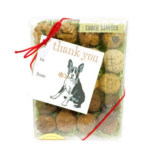 Bubba Rose Thank You Box with Gift Tag Bubba Rose Dog Biscuits