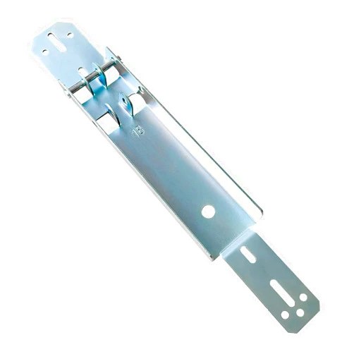 Generic Zadery Garage Door Operator Bracket, 18-Inch Reinforcement Stability Bracket Replacement for Garage Door Repair, Galvanized Steel Top Strut Application