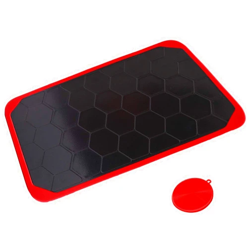 QIZRON BBQ Defrosting Tray for Frozen Meat | Aluminium Plate for Thawing Frozen Food | Rapid and Safer Way of Thawing Food Large Size Defroster Plate Thaw by Miracle Natural Heating, Non-Stick