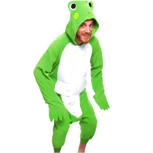 Funziez! Adult Onesie Halloween Costume - Animal and Sea Creature - Plush One Piece Cosplay Suit for Adults, Men and Women