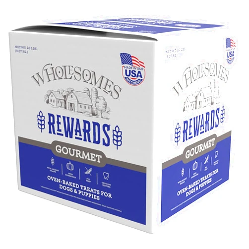 Wholesomes Gourmet Rewards Nut 'R' Nipz 20 lb