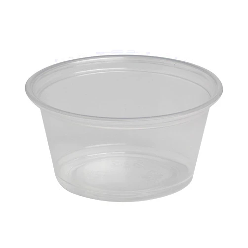 Georgia-Pacific Dixie 2 oz. Plastic Portion Cup by GP PRO (Georgia-Pacific), Clear, PP20CLEAR, 2,400 Count (200 Cups Per Sleeve, 12 Sleeves Per Case)