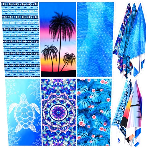 Panelee 6 Pack Microfiber Thin Lightweight Beach Towel 71