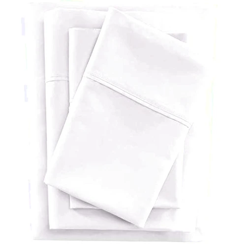 DKS BEDDING 100% Organic Cotton Sheets for Twin XL Size Bed - Crisp and Cooling Sateen Weave,100% GOTS Certified Extra Long Staple, Fits 16