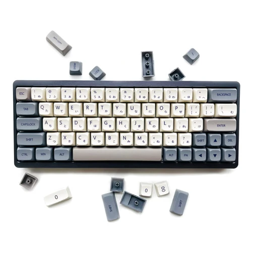 XDK Custom Keycaps 120 Keys(PBT XDA Dye-Sub) Enlightenment Japanese Keycap Set