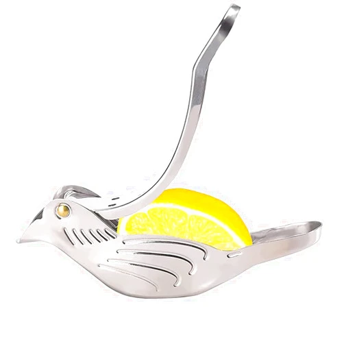 Comebachome Lemon Squeezer, Lemon Juicer, Lemon Squeezer Bird Shape Lime Juicer Stainless Steel Hand Press Citrus Juicer Extractor