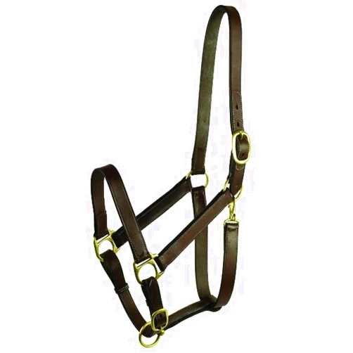GATSBY LEATHER COMPANY 282987 Stable Halter with Snap Havanna Brown, Horse