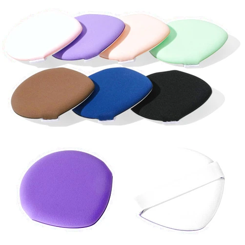 Mozeat Lens 7Pcs Korean Makeup Sponge Puff Air Cushion Makeup Puffs for Foundation Concealer Teardrop Mix Setting Powder Puff Makeup Cushion Puff Foundation Sponge Blender Sponge for Liquid, Cream, and Powder