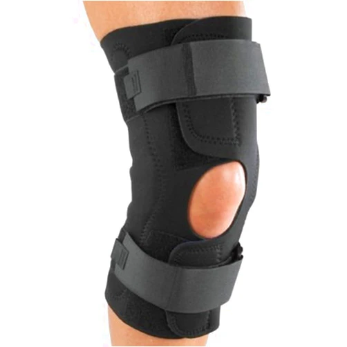 ProCare Reddie Hinged Knee Support Brace: Neoprene Wrap-Around, MCL and LCL Sprains, Large