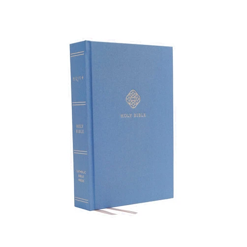 Catholic Bible Press NRSV, Catholic Bible, Journal Edition, Cloth over Board, Blue, Comfort Print: Holy Bible