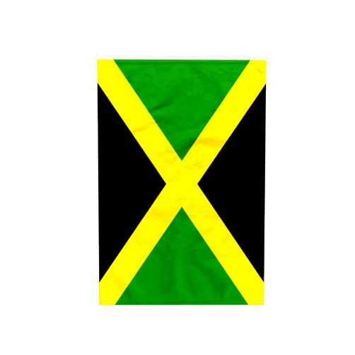3dRose 3D Rose Jamaican Flag Towel, 15 x 22