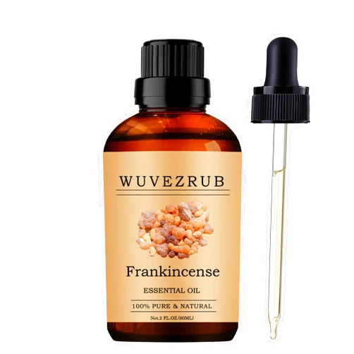 Wuvezrub Frankincense Essential Oils 60ML, Pure Frankincense Essential Oil for Aromatherapy Diffuser - 2 Fl Oz