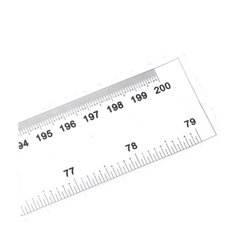 SDLSH Microscope Accessories kit Slide Preparation camer 1m/1.5m/2m Film Ruler Calibration Transparent Flexible Film Scale 0.1mm/0.5mm Measuring Tools Soft Tape Straightedge Microscope Accessories