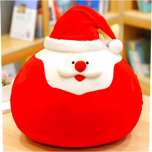 KUCCO-PILLOW KUCCO Christmas Pillows Decorative Throw Pillows, Santa Claus Pillow Cartoon Plush Pillow Hugging Pillow Cute Santa Claus Doll Throw Pillow, Birthday for Kids Adult(Santa Claus, 7.87in)