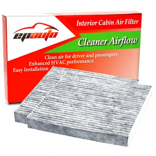 EPAuto CP134 (CF10134) Premium Cabin Air Filter includes Activated Carbon - 2 Pack