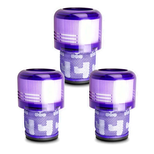 Lemige 3 Pack Vacuum Filters Replacement Parts Compatible with Dyson V11 Torque Drive V11 Animal V11 Complete V11 Extra V15 Detect V15s Detect Submarine Vacuums, Compare to Part 970013-02