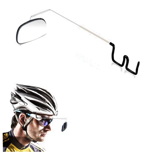 Accmor Bike Eyeglass Mirror, 360 Degree Adjustable Bicycle Cycling Rear View Wide Angle Mirror, Riding Accessories,1 Pack