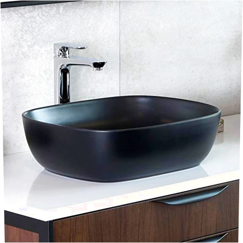 Lacava Vessel porcelain Bathroom Sink without an overflow. W: 19 1/4