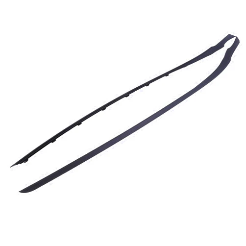 Slakerbe Left & Right Side Windshield A-Pillar Trim Moulding, AE8Z5403136A AE8Z5403137B 2PCS Windshield Outer Pillar Trim Molding Compatible with F*ord for Fiesta 2011 2012-2018 2019