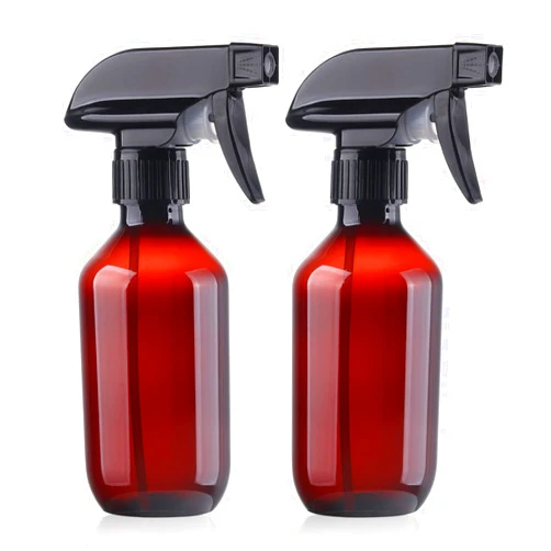 Teyssor Plant Mister Water Spray Bottle for Plants 2 Pack - BPA Free - 10 oz Plastic Refillable Containers Fine Mist Plant Spray Bottle with Adjustable Nozzle for Gardening, Cleaning