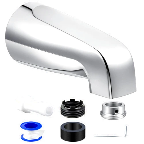 Dreyoo Tub Spout Without Diverter, Tub Spout (Universal Fits 1/2