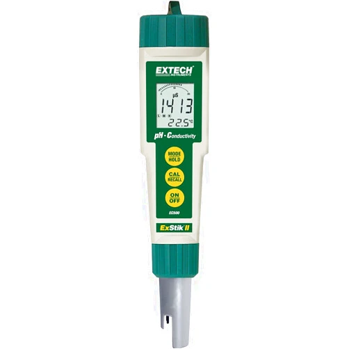 Extech EC500 Waterproof ExStik II pH/Conductivity Meter