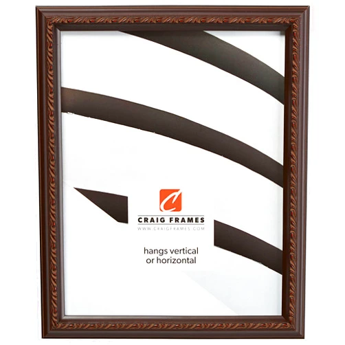 Craig Frames Whittemore, 24x32 Picture Frame, Dark Cherry Red