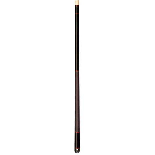 Lucasi Custom Mystic Black Pool Cue with Slim Cocobola Bands