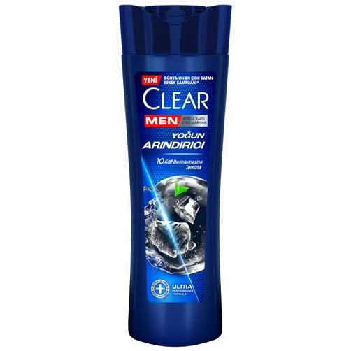 Generic CLEAR Men Deep Cleansing Shampoo, Anti-Dandruff, Charcoal & Mint, 11.8 fl oz – Deeply Purifies Scalp & Hair, Refreshing Formula for Men