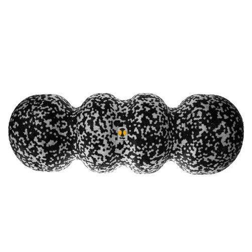 Rollga Basic - The Better Foam Roller for Flexibility, Muscle Recovery, Back & Neck Massage, Exercise (Black & White)