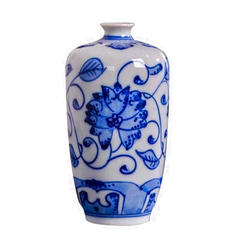 ELEYSE Vases Vase Mini Ceramic Classical Creative for Dry Flowers Decoration Art Home Household Living Room Bedroom Office Desktop Bedroom