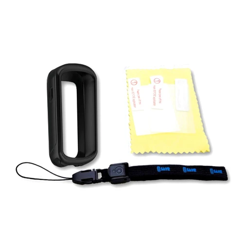 G-SAVR Garmin Edge Ultimate Protection Bundle - Includes Lanyard, Molded Protective Silicone Case, and 3 Screen Protectors… (for Edge 830)