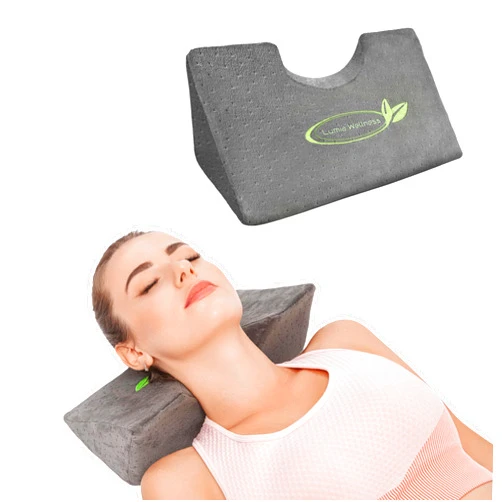 Lumia Wellness Cervical Traction Wedge Pillow - Neck Support Pillow, TMJ & Neck Pain Relief, Neck Stretcher Relaxer