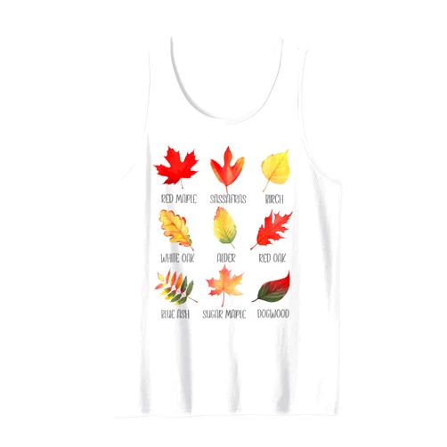 Fall Apple Picking Boho Toddler Kids Autumn Design Maple Leaf Autumn Tree Orange Fall Leaves Season for Kids Tank Top